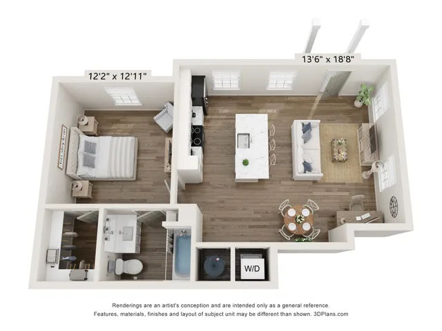 Bentley Flat Lower | Floor Plan