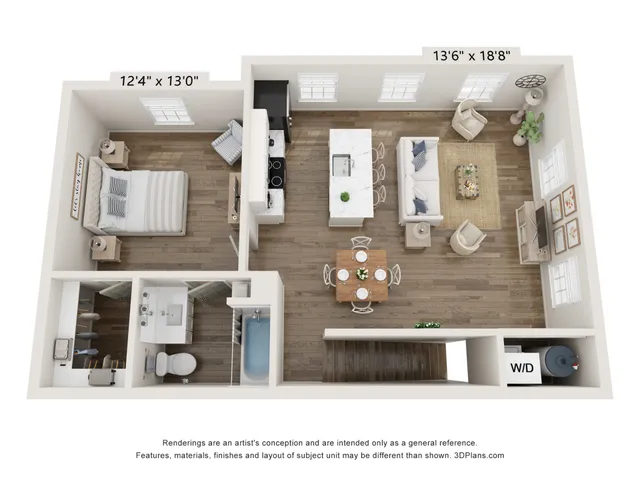 Bentley Flat Upper | Floor Plan
