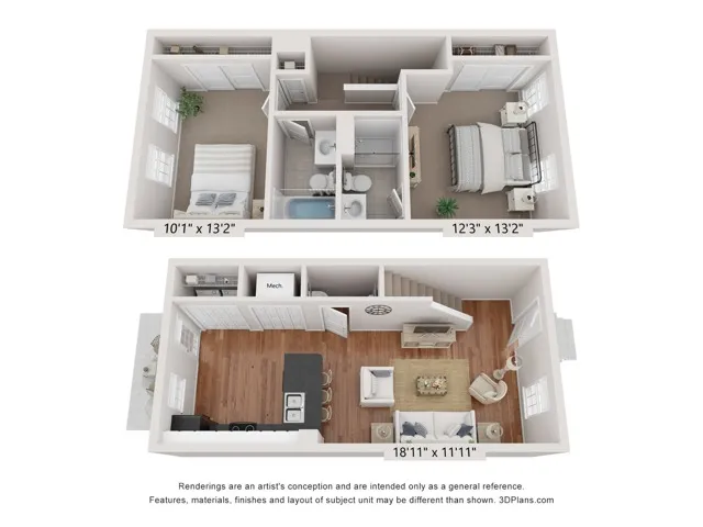 Bentley Townhome | Floor Plan
