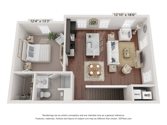 Bentley Flat | Floor Plan