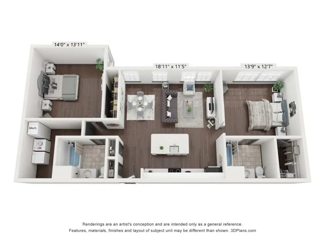 Town Center II | Floor Plan