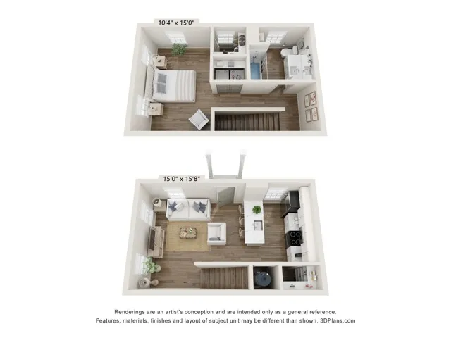 Trevor A Townhome | Floor Plan