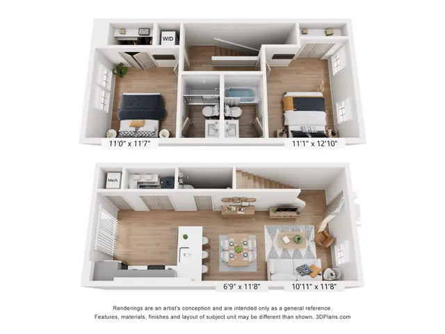 Ashton Townhome Floor Plan