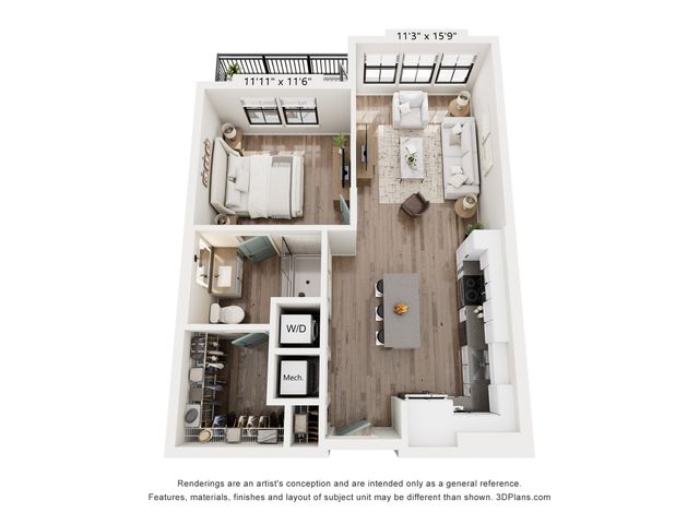 A1 Floor Plan