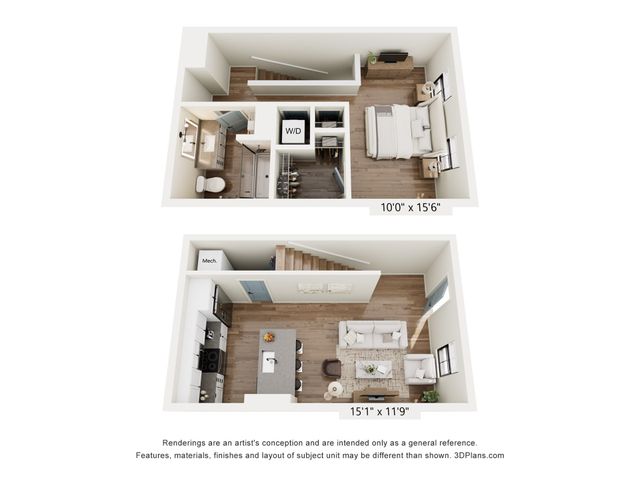 Trevor Townhome A Floor Plan