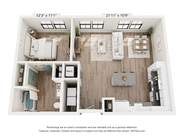 A2 A Floor Plan