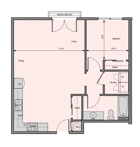 1 bedroom