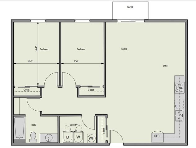 2 Bedroom