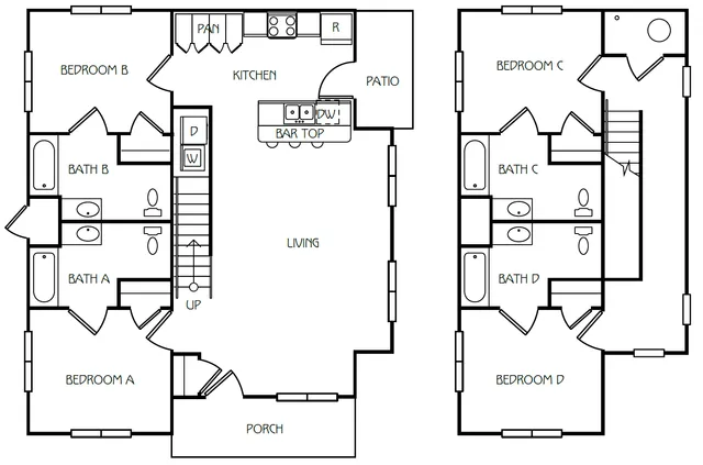 4 Bedroom / 4 Bathroom
