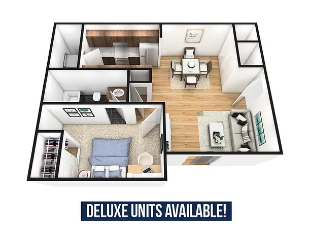 1 bed