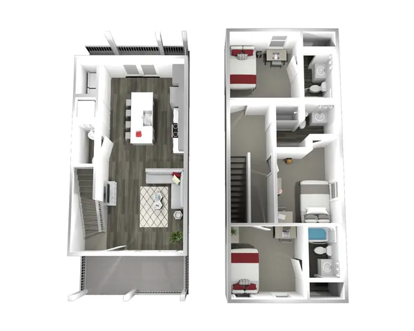 The Three House
