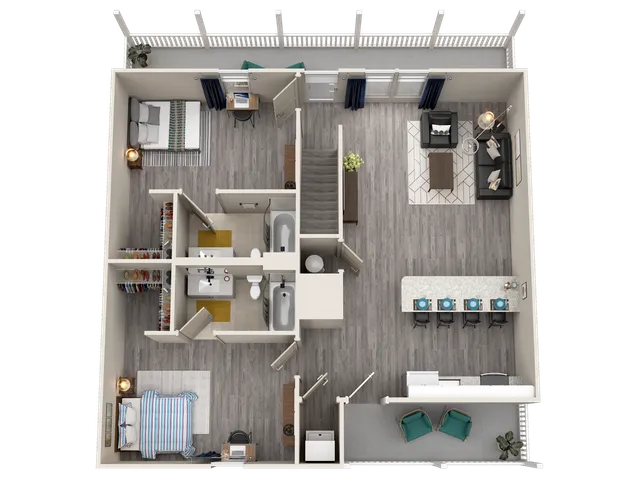 4x4 Cottage 1