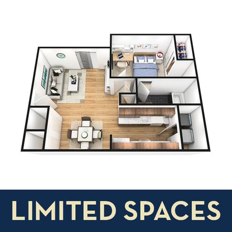 1 bed