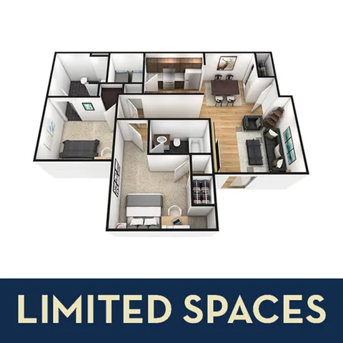 2 bed