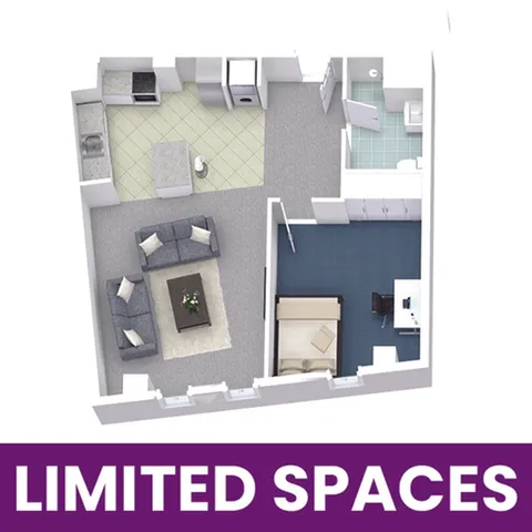 University Lofts 1x1B - Limited Spaces