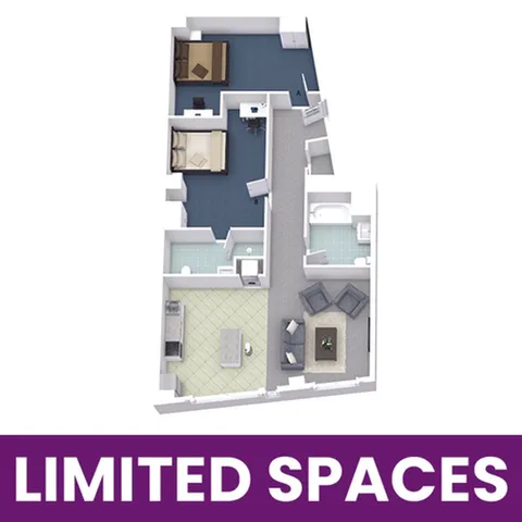 University Lofts 2x2G - Limited Spaces