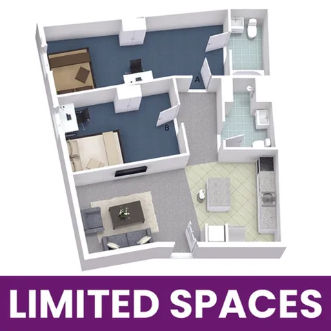 University Lofts 2x2K - Limited Spaces