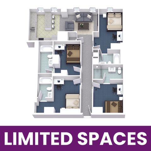 University Lofts 4x4B - Limited Spaces