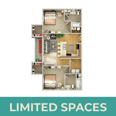 Campus Quarters 2x2 - Limited Spaces