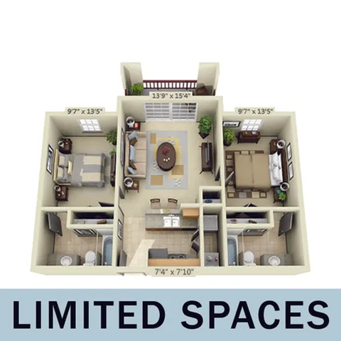 The Holly 2x2 - Limited Spaces