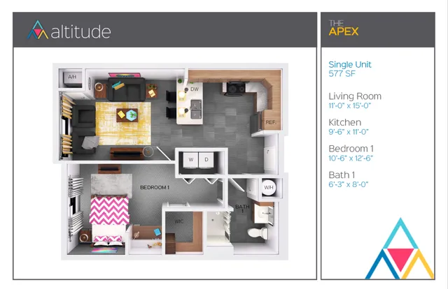 1BR - Apex