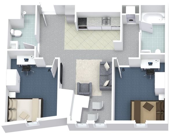 2x2 Layout D