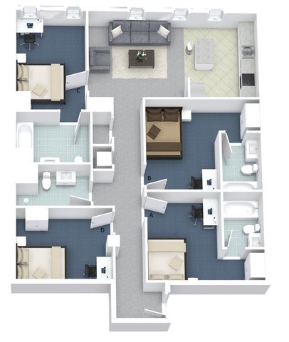4x4 Layout A