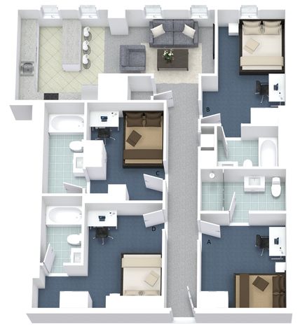 4x4 Layout B