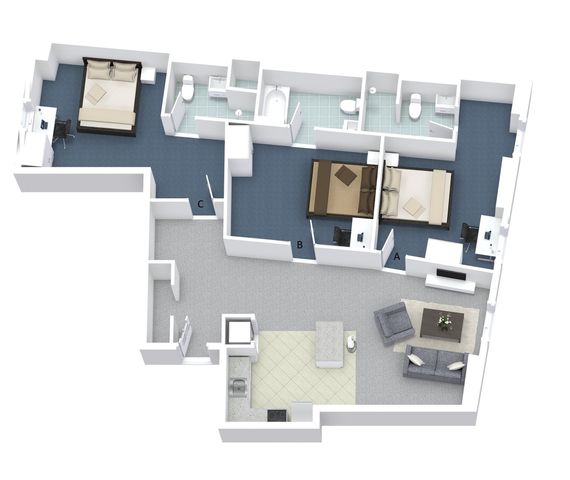 3x3 Layout B