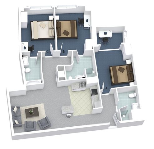 3x3 Layout C