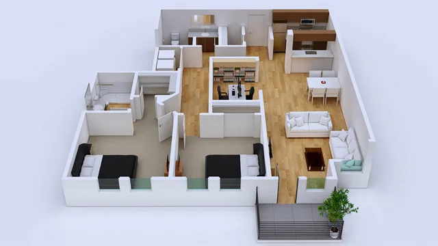 3D Floorplan