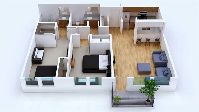 3D Floorplan