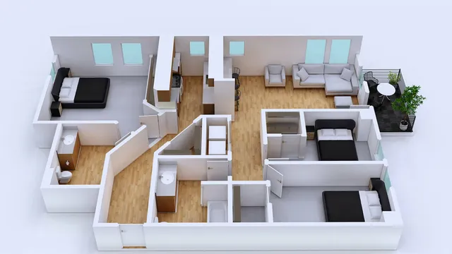 3D Floorplan