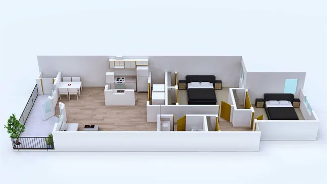 3D Floorplan