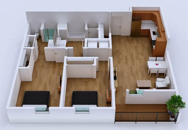 3D Floorplan
