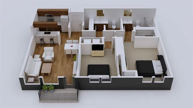 3D Floorplan