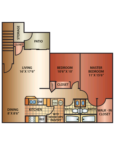 Corporate 2 Bedroom 2 Bathroom Fully Furnished