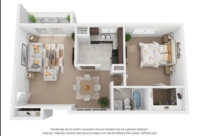 1 bedroom 1 bath