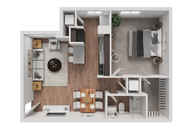1 bedroom