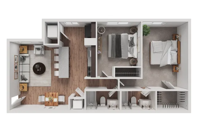 2 Bedroom 2 Bath