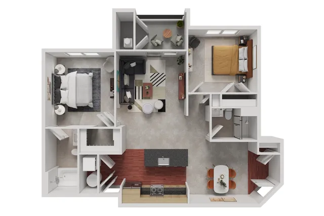 2 bedroom 2 bath