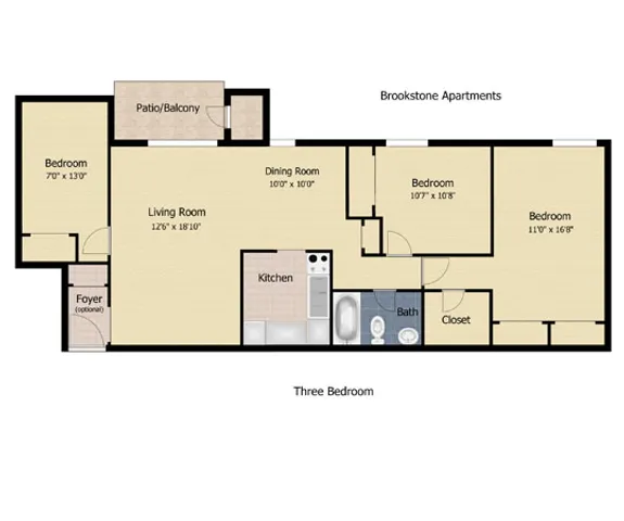 3 Bedroom