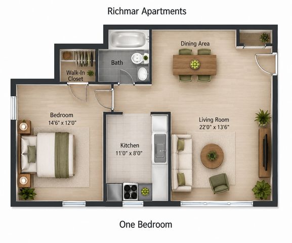 1 Bedroom Executive