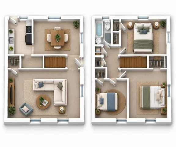 3 Bedroom Townhome