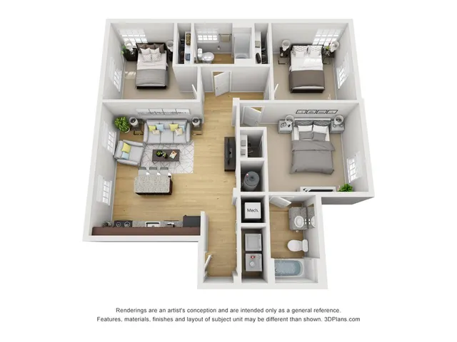 3BR 2Ba