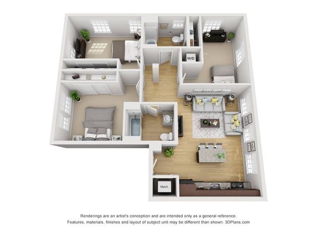 3BR 2Ba