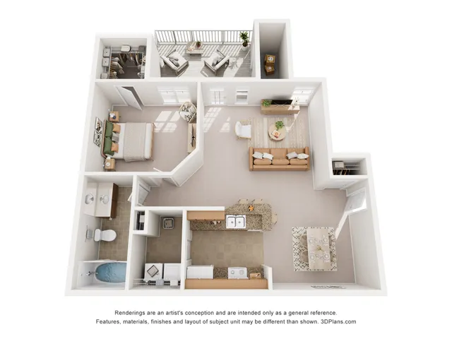 Creekside Park_1 Bedroom
