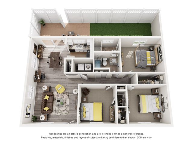 Beach Villas 3 Bed 2 Bath