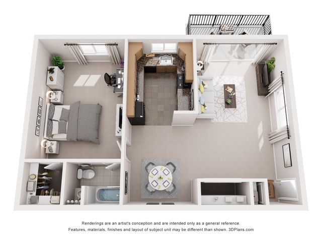 Belmont Park 1 Bedroom