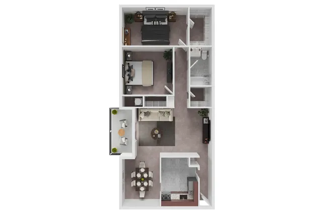 2 Bedroom